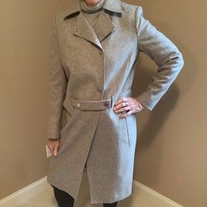 NWOT. French Connection mid calf coat.